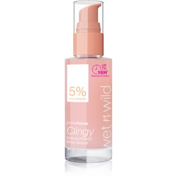Wet n Wild PrimeFocus Clingy Serum Primer baza rezisitenta - imagine 2